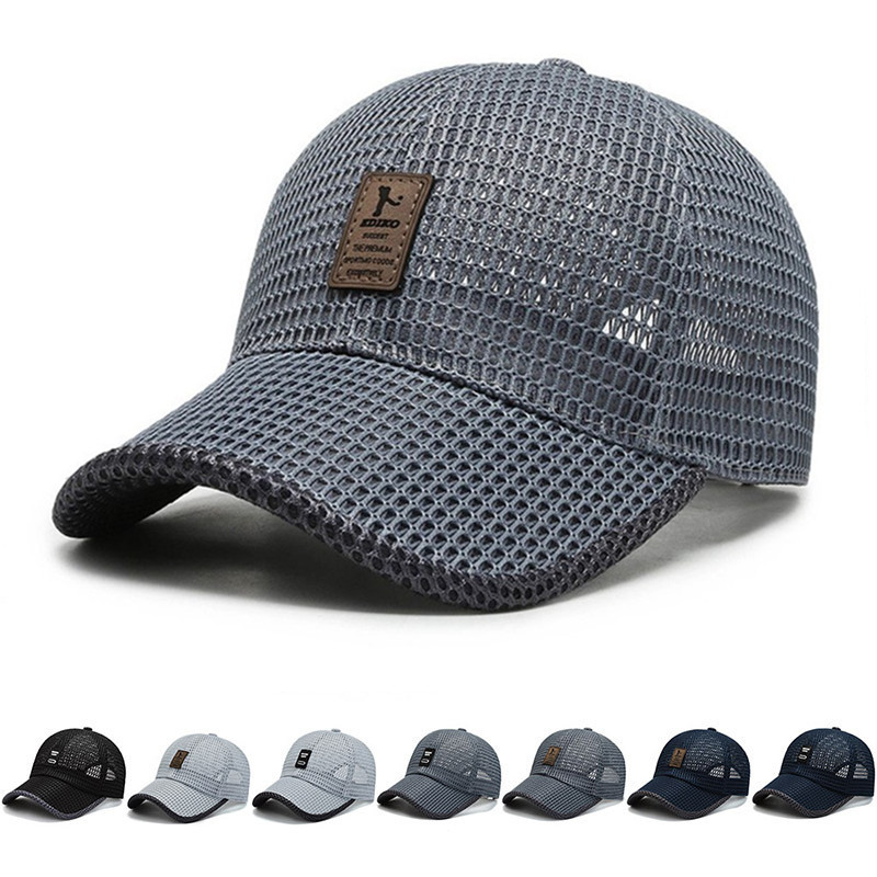 Running Cap Mesh - Topi Lari Musim Panas Cepat Kering