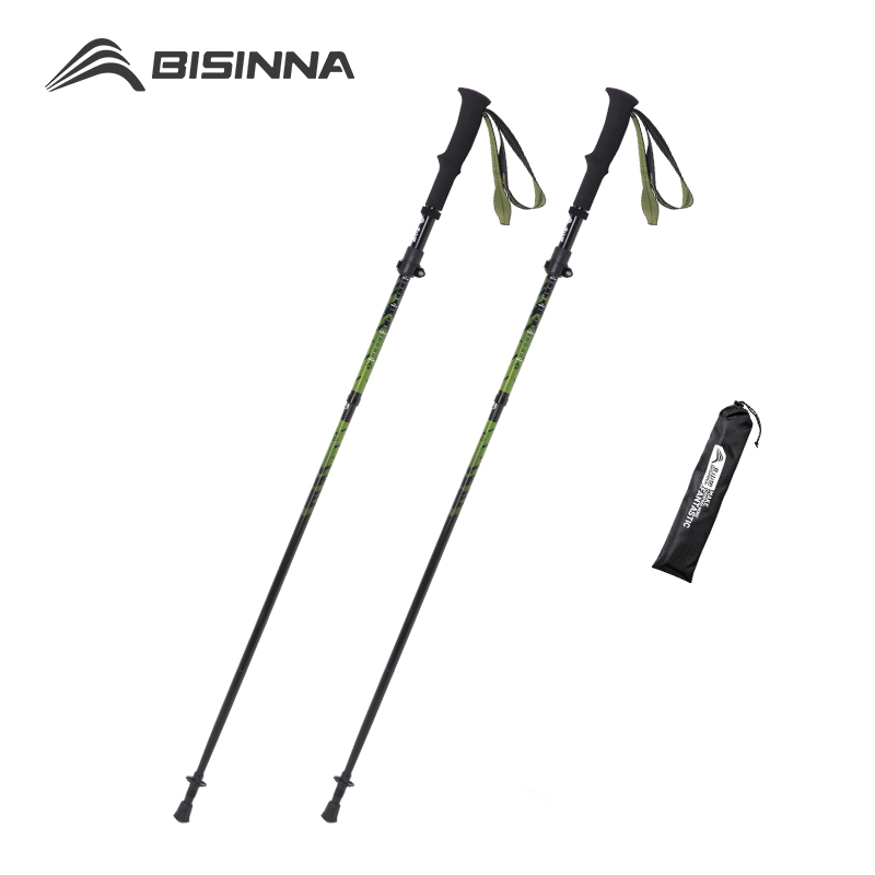 Trekking Pole Carbon - Tongkat Trekking Serat Karbon BISINNA, Tongkat