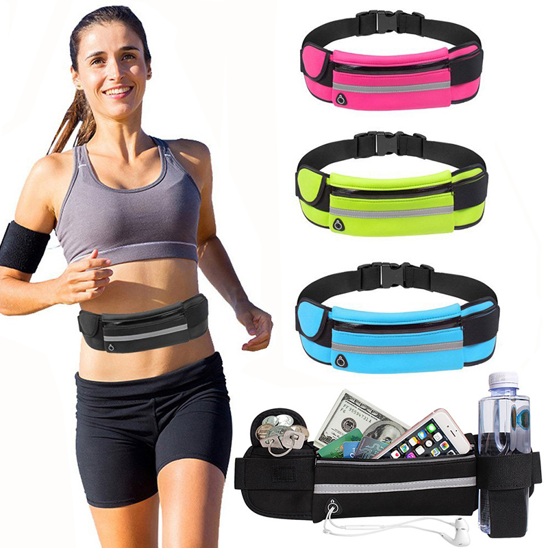 Running Belt Waist - Tas pinggang lari wanita, tas sabuk