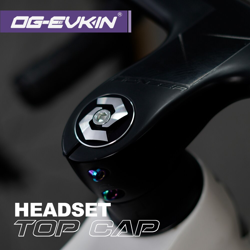 Trekking Pole Carbon - OG-EVKIN Headset Aloi aluminium, tutup atas