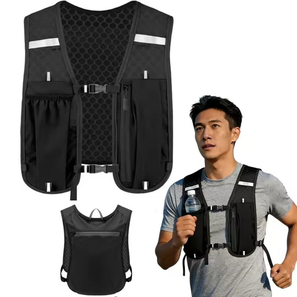 Running Gear Bag For Men - Rompi Ransel Hidrasi untuk Lari Pria