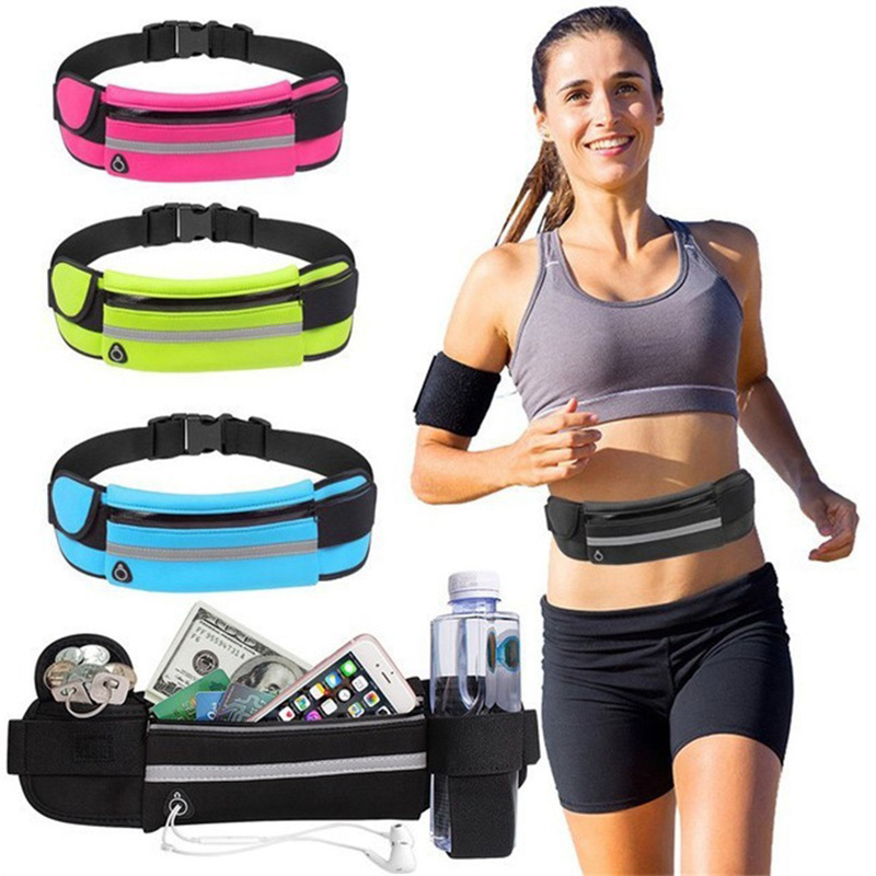 Tas Lari Wanita Tas Pinggang T - Running Belt Waist ulasan dan harga