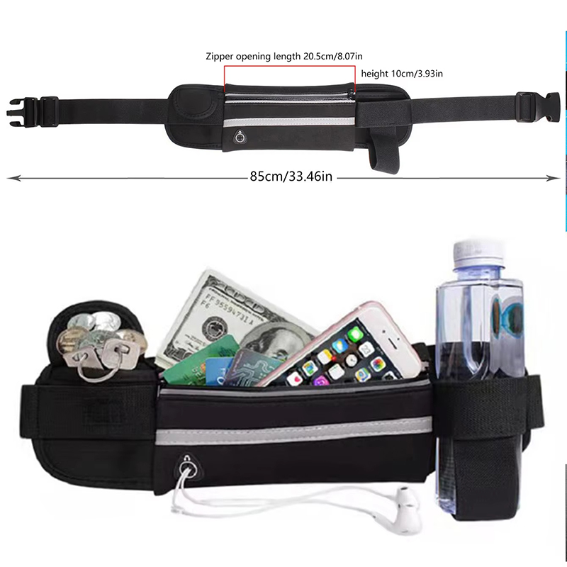 Tas Lari Wanita Tas Pinggang T - Running Belt Waist ulasan dan harga