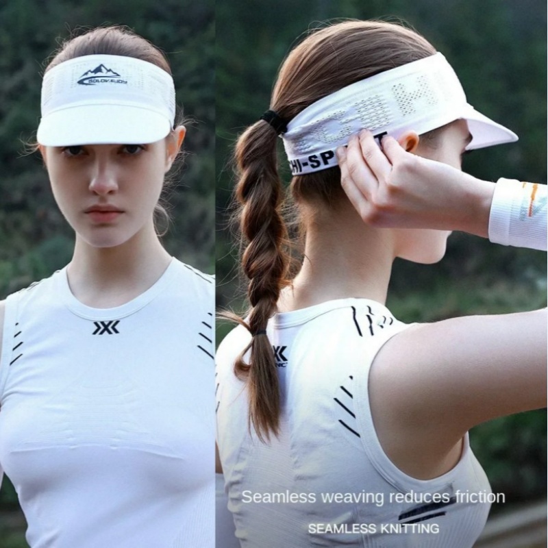 Topi Tenis Anti UV Musim Panas - Running Cap Mesh ulasan dan harga