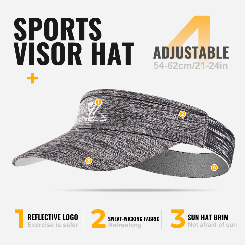 Topi Visor Olahraga WRELS, Men - Running Cap Mesh ulasan dan harga