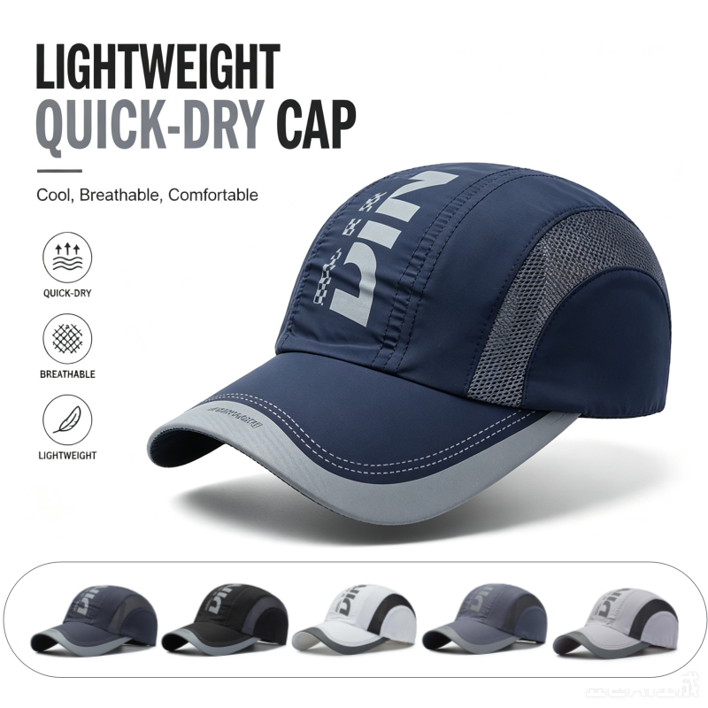 Topi Olahraga Cepat Kering Pri - Running Cap Mesh ulasan dan harga