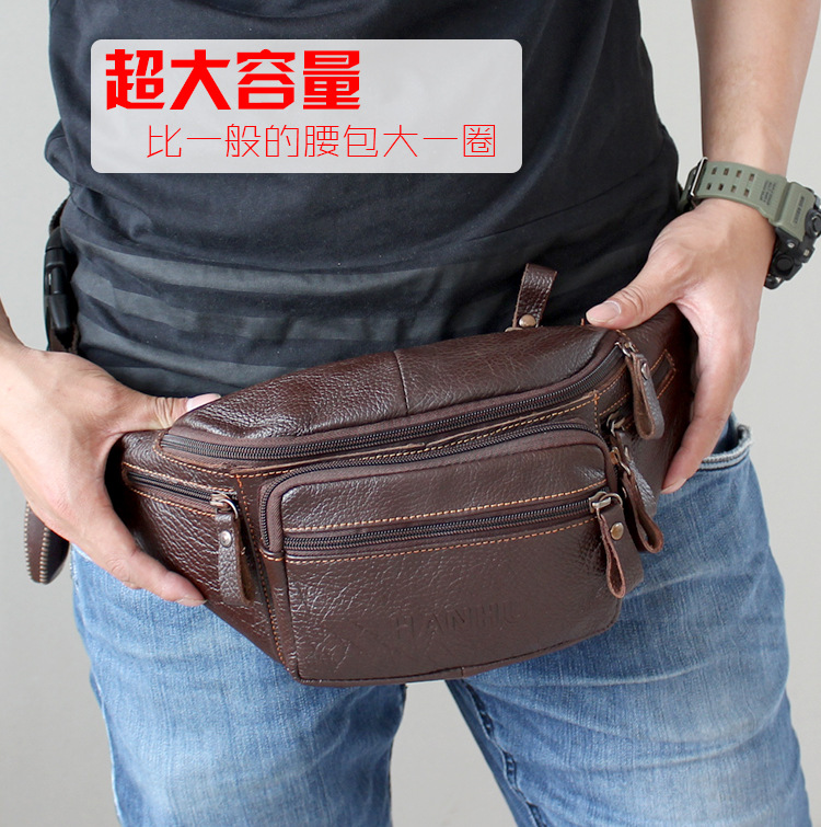 Tas pinggang pria kulit sapi a - Running Belt Waist ulasan dan harga