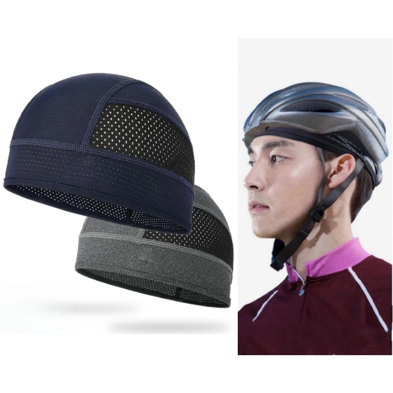 Topi Dalam Helm Bersepeda Cepa - Running Cap Mesh ulasan dan harga