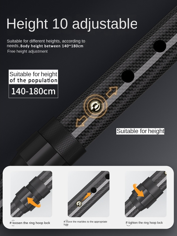 Tongkat Teleskopik Serat Karbo - Trekking Pole Carbon ulasan dan harga