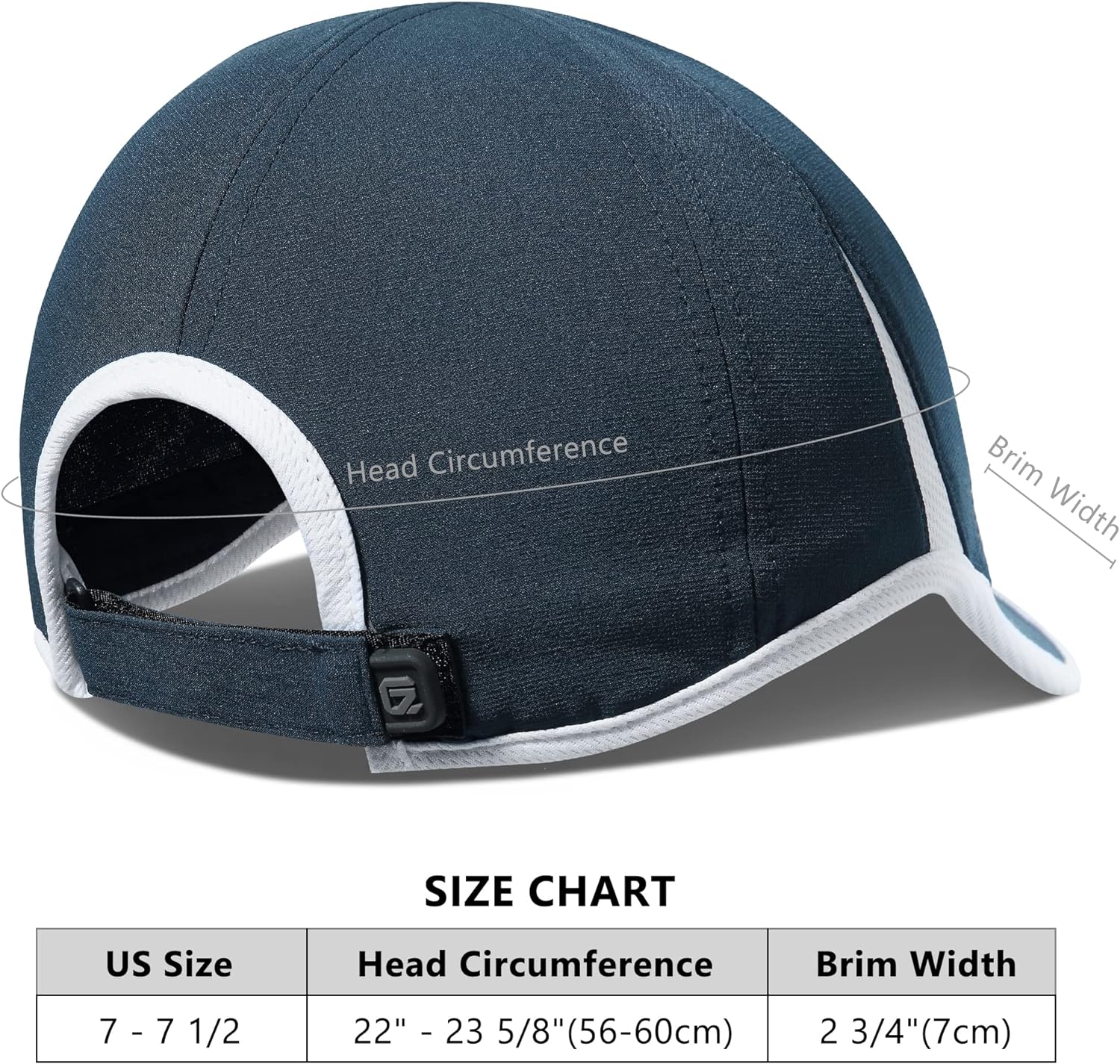 GADIEMKENSD Topi Lari Kain Ela - Running Cap Mesh ulasan dan harga
