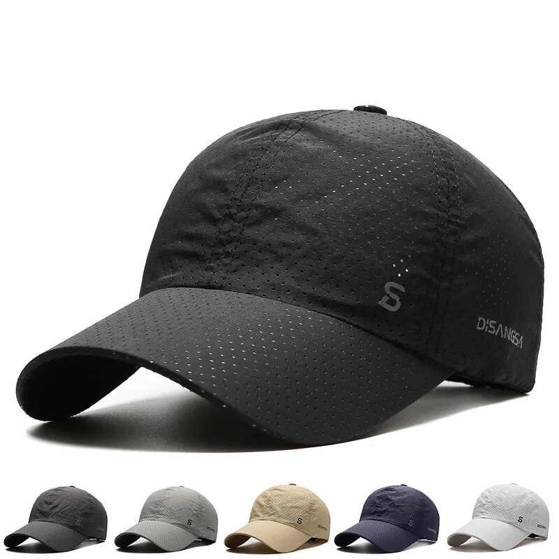 2 Buah Topi Lari Uniseks Topi  - Running Cap Mesh ulasan dan harga